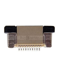 10 Pin 0.5mm Pitch Top Contact  ZIF Connector,FPC/FFC Connector