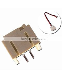 2 Pins 2.0mm Pitch SMD Horizontal Backlight Connector