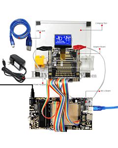 8051 Microcontroller Development Board for Graphic LCD ERC12864-11
