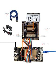 8051 Microcontroller Development Board for Graphic LCD ERC12864-7