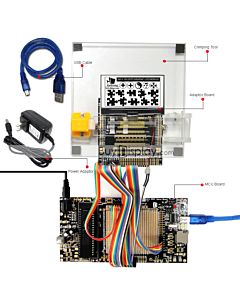 Testing Board for COG 240X120 Graphic LCD Module Display