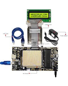 Demo Board for COG 16x2 Character LCD Module Display ERC1602-2