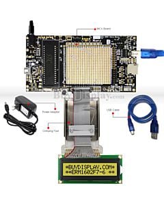 Demo Board for COG 16x2 Character LCD Module Display ERC1602-2