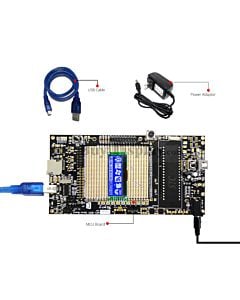 8051 Microcontroller Development Board for Graphic Display Module ERM19264-4