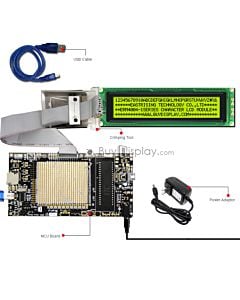 Demo Board for COG 16x2 Character LCD Module Display ERC1602-2