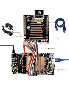 0.66 inch OLED Display Module Testing Board