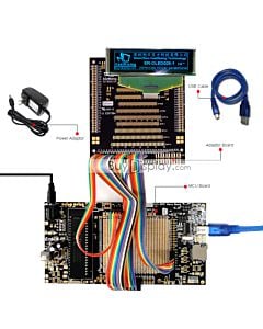 8051 Microcontroller Development Board&Kit for ER-OLED013-1 Series