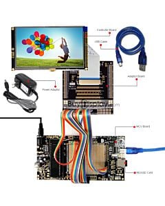 ER-DBT050-3_MCU 8051 Microcontroller Development Board&Kit for ER-TFT050-3