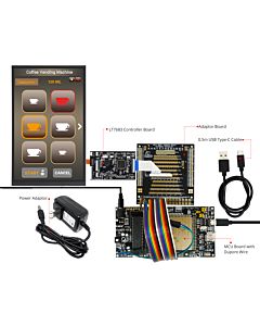 8051 Microcontroller Development Board for TFT Display ER-TFT080-3