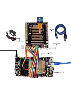 8051 Microcontroller Development Board for TFT Display ER-TFT1.22-1