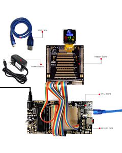 ER-DBT022-1_MCU 8051 Microcontroller Development Board&Kit for ER-TFT022-1