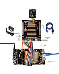 8051 Microcontroller Development Board for TFT Display ER-TFT1.69-3