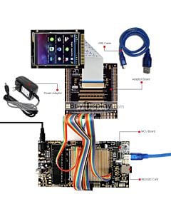 ER-DBTM032-3_MCU 8051 Microcontroller Development Board&Kit for ER-TFTM032-3