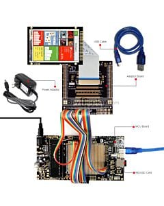 ER-DBTM035-6_MCU 8051 Microcontroller Development Board&Kit for ER-TFTM035-6