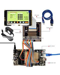 8051 Microcontroller Development Board&Kit for ER-TFTM043-3