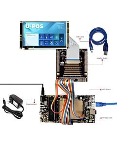 8051 Microcontroller Development Board&Kit for ER-TFTM070-5