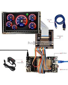 ER-DBTM070-4_MCU 8051 Microcontroller Development Board&Kit for ER-TFTM070-4V2.1