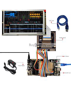 ER-DBTM080-1_MCU 8051 Microcontroller Development Board&Kit for ER-TFTM080-1