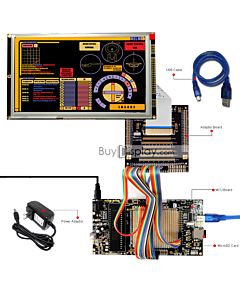 ER-DBTM080-2_MCU 8051 Microcontroller Development Board&Kit for ER-TFTM080-2