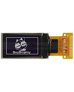 SPI I2C White 0.77 inch OLED Display Panel 128x64 Pixels