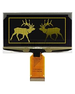 Yellow Grayscale 2.7 inch OLED 256x128 Display Panel SSD1363