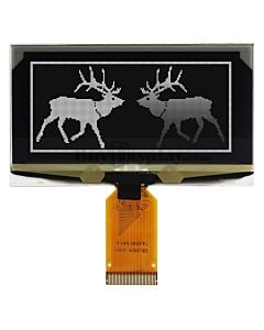 White Grayscale 2.7 inch OLED 256x128 Display Panel SSD1363