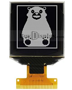 I2C White 1.12 inch OLED Display Panel 128x128 Pixels,SH1107