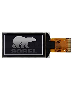 White Grayscale 1.54 inch Graphic OLED Display Panel 160x80 SSD1320