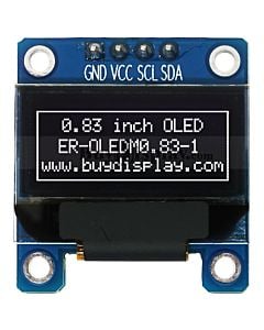 96x39 Pixel 0.83 inch Small OLED Display Module I2C for Arduino