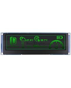 Green Grayscale 5.5 inch OLED Display Module 256x64 Arduino,Raspberry Pi