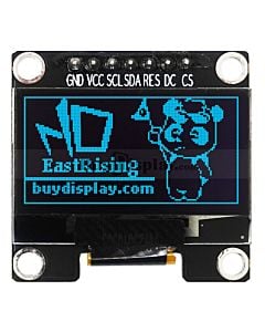 Serial SPI I2C Blue 1.29 inch Arduino,Raspberry Pi OLED Display 128x64