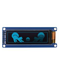 Blue 2.08 inch OLED Display Module 256x64 Arduino,Raspberry Pi