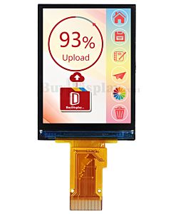 2 inch 240x320 IPS TFT LCD Display MCU 8080 Interface