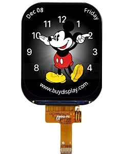 2 inch 240x296 IPS TFT LCD Display SPI Interface