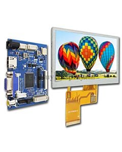 IPS 4.3" LCD HDMI VGA,Video AV Driver Controller Board,TFT Module