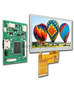 IPS 4.3" inch Raspberry Pi Touch Screen TFT LCD Display w/HDMI Driver Board