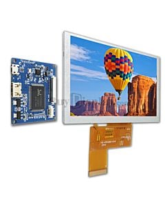 5" IPS 800x480 LCD Screen TFT Module with Mini HDMI Board for Raspebrry PI