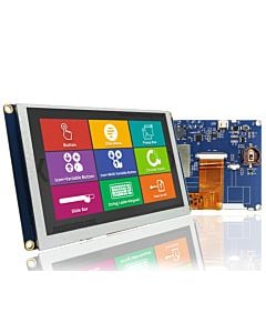 5" 10240x600 HMI Intelligent Smart UART SPI Touch IPS TFT LCD Display