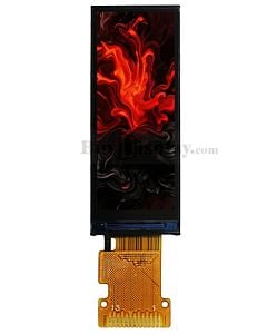 Bar Type 1.45 inch 60x160 TFT LCD Display 4-wire SPI GC9107 Soldering Type FPC