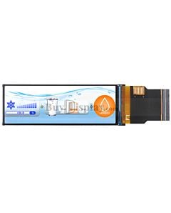 Bar Type 2.99 inch 268x800 IPS TFT LCD Display SPI+RGB Interface