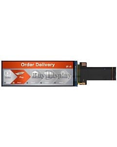Bar Type 4.58 inch 320x960 IPS TFT LCD Display SPI+RGB Interface