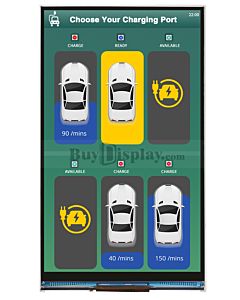 6.95 inch IPS TFT LCD Display 1024x600 Pixels with MIPI Interface