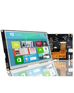 7 inch LCD Module w/Optional Capacitive Touch Screen Panel,I2C/SPI