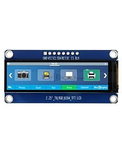SPI TFT 2.25 LCD 76x284 Display Module ST7789P3 Breakout Board for Arduino,Raspberry PI