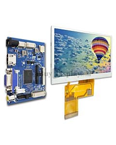 4.3"LCD HDMI VGA,Video AV Driver Controller Board,TFT Module Display