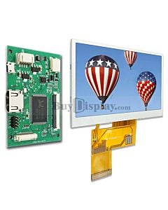 4.3 inch Raspberry Pi Touch Screen TFT LCD Display w/HDMI Driver Board