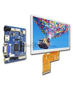 5" HDMI Touchscreen TFT LCD Module Display VGA,Video Driver Board