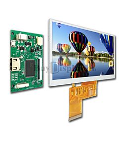 Color TFT 480x272 Display 5 inch HDMI for Raspberry Pi with Driver Board