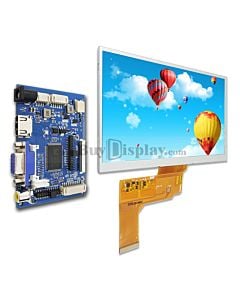 7 inch Driver Board VGA AV Video HDMI TFT LCD Touch Display Module