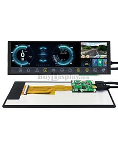 7.84 inch Bar Style IPS TFT Display 1280x400 with Driver Board